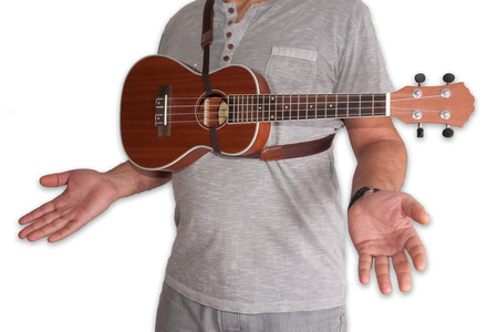 RightOn Straps UKE Dual H Lei  - Pas do Ukulele