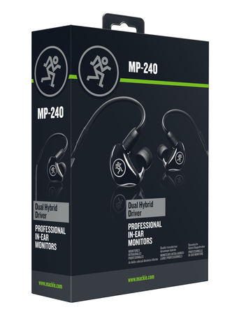 MACKIE Dual Hybrid Driver PRO In-Ear Monitors with BT Adapter