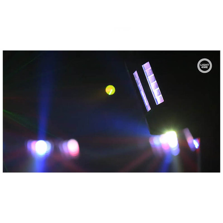 LIGHT4ME BELKA LED PAR DERBY LASER multiefekt świe