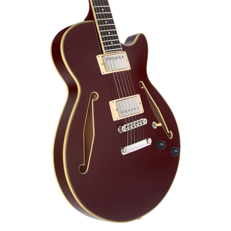 D'Angelico Excel SS Tour Solid Wine - gitara elektryczna