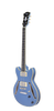 D'Angelico Excel Mini DC Tour Slate Blue - gitara elektryczna