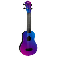 Ukulele sopranowe Flight UTS35 Story – gradient niebiesko-fioletowy, 21"
