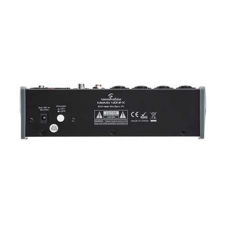 Soundsation MIOMIX 404FX - mikser audio 8-kanałowy