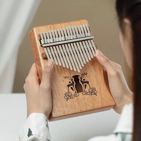 Kalimba 17 ton Hluru-Huashu KHL-Mahogany