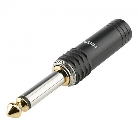 HICON HI-J63M14 - wtyk jack 6,3 mm NOISEFREE męski, 2-pin