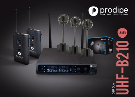 Prodipe UHF DSP AL21 PACK DUO - zestaw mikrofonów do akordeonu