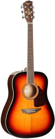 Samick SGW S-300D/3TS - gitara akustyczna dreadnought, trójkolorowy sunburst