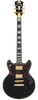 D’Angelico Deluxe Brighton Solid Black - gitara elektryczna