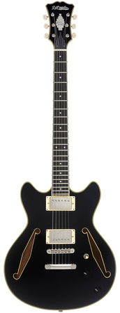 D'Angelico Excel Mini DC Tour Black - gitara elektryczna