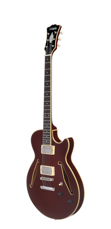 D'Angelico Excel SS Tour Solid Wine - gitara elektryczna