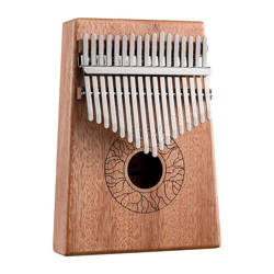 Kalimba 17 ton Hluru-Huashu KHD17-Mahogany