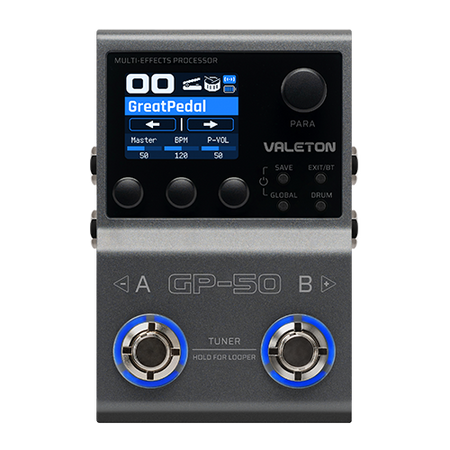 Valeton GP-50 - multiefekt gitarowy