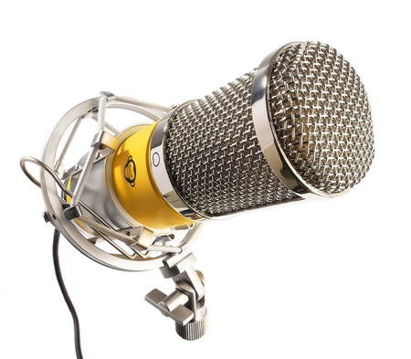 Monkey Banana Hapa - kardioidalny mikrofon USB do nagrań i podcastów, żółty Banana