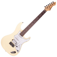 ARIA 714-STD (VW) gitara elektryczna — Aria Pro II HSS, korpus lipa, top klon, gryf klon, palisandrowa podstrunnica, skala 648 mm
