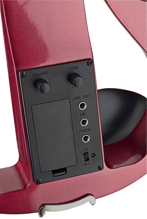 Stagg EVN X-4/4 MRD – zestaw skrzypce elektryczne z akcesoriami