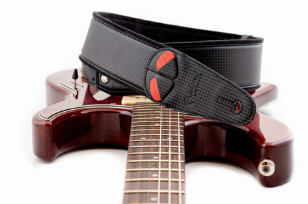 RightOn Straps Mojo Carbon Black - Pasek do Gitary