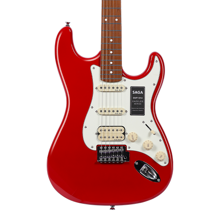 Gitara elektryczna SAGA SMF1314H RD (HSS)