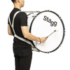 Stagg MABD-2212 - bęben basowy marszowy 22 x 12 cali