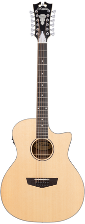 D'angelico Premier Fulton 12 LS Natural - gitara elektroakustyczna 12-strunowa