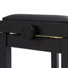 Stagg PB06G BKM SBK - regulowana ława do pianina, czarny mat