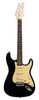 Stagg SES-30 BK - gitara elektryczna SSS, paulownia, 21 progów, czarna