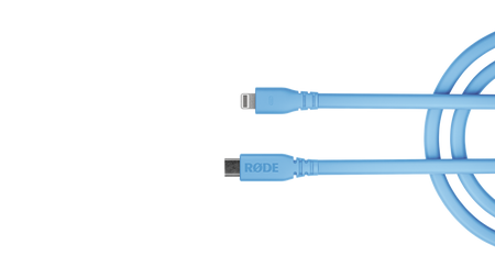 RODE SC19 - Kabel USB-C - Lightning 1.5m niebieski