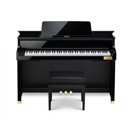 Pianino cyfrowe CASIO GP-510 BP 88 klawiszy klawiatura młoteczkowa + ława (czarne piano)