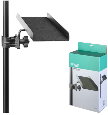 Stagg SCL-ACTR - półka na akcesoria do statywu, 11,7 × 30 cm