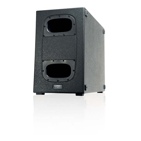 QSC KS212C – podwójny kardioidalny subwoofer aktywny 3600 W (2x 12")