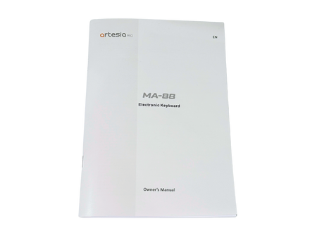 Artesia MA-88 - keyboard
