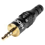 HICON HI-J35T02 - wtyk kablowy jack 3,5 mm TRRS, 4 styki