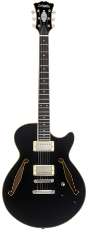 D'Angelico Excel SS Tour Solid Black - gitara elektryczna
