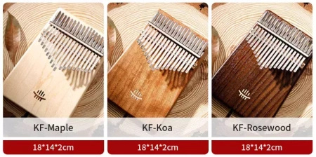 Kalimba 17 ton Hluru KF17-Rosewood