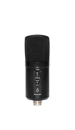 Stagg SUSM60D - mikrofon pojemnościowy USB, kardioida i dookólny, 24 bit / 96 kHz