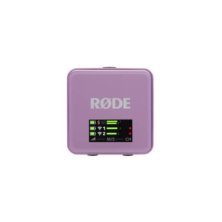 RODE Wireless GO III Lilac – 2-kanałowy bezprzewodowy system mikrofonowy