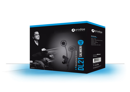 Prodipe DL21 Salmiéri Drums - zestaw 4 mikrofonów - perkusja