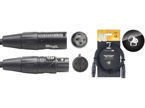 Stagg NDX3R-3 - kabel DMX XLR 3-pin REAN, 3 m, impedancja 110 Ω