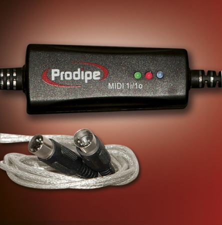 Prodipe Midi 1i1o - interfejs MIDI-USB