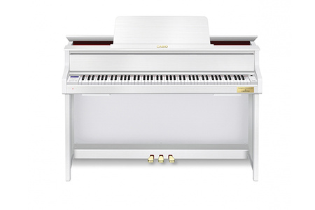 Pianino cyfrowe Casio GP-310 WE – luksusowe pianino hybrydowe 88 klawiszy, klawiatura młoteczkowa