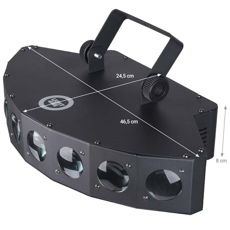 LIGHT4ME OCTOBEAM V2 efekt disco LED reflektor