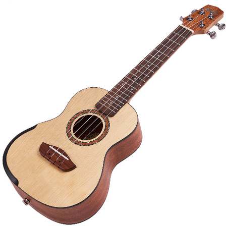 LAILA UMC-2315-SM Sopranowe ukulele koncertowe z litego topu