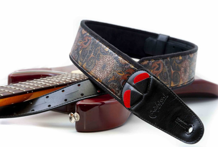 RightOn Straps Crunch Black- Pasek do gitary