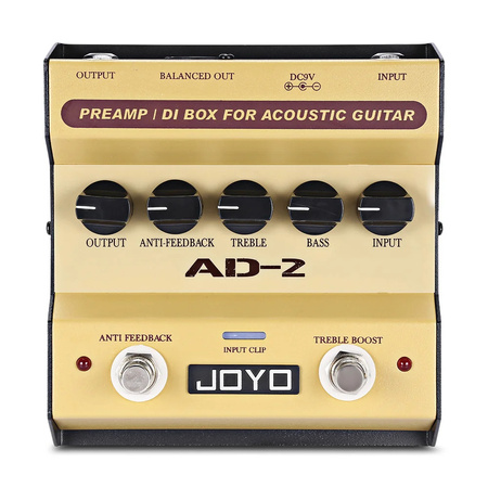 Joyo AD-2 - przedwzmacniacz/DI-box do gitary akustycznej