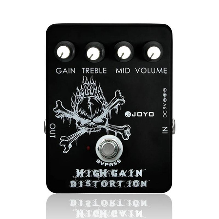 Joyo JF-04 High Gain Distortion - gitarowy efekt distortion z regulacją tonów średnich i wysokich