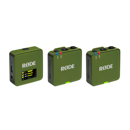 RODE Wireless GO III Moss – 2-kanałowy bezprzewodowy system mikrofonowy