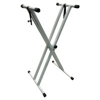 NEXON KSK-200 WHITE – regulowany statyw X do keyboardu, 1-punktowy system blokady, biały