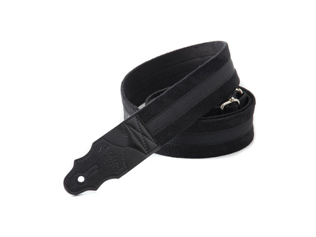 RightOn Straps 708 Standard Plus Plain Black - Pas do Gitary