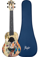 Ukulele koncertowe Flight TUC40 Granada – grafika mozaika, rozmiar koncertowy