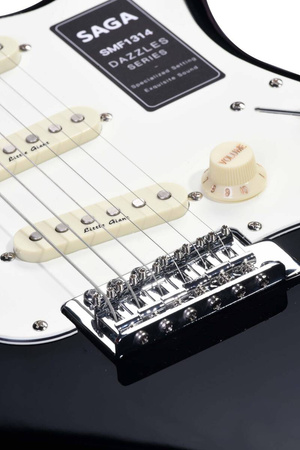 Gitara elektryczna SAGA SMF1314 BK (SSS)