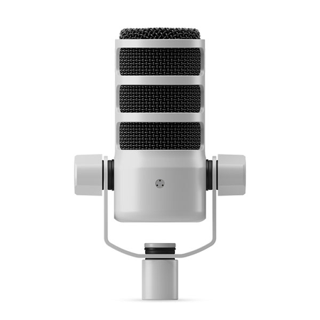 RODE PodMic USB White – Mikrofon Dynamiczny Podcas